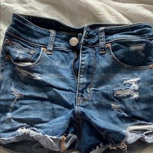 American Eagle High waisted Jean shorts